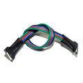 Sarokelem 4 eres flexibilis LED szalaghoz (RGB)