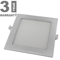 LPL224A LED panel ezüst (225 mm - négyzet) 18W - természetes fehér