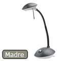 Íróasztali lámpa Madre, grafit metál, 20W