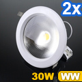 Beépíthető LED lámpa 30W (180 mm, kerek) meleg f. (2 db)