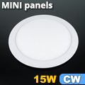 Mini kör LED panel (173 mm) 15W - hideg fehér