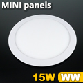 Mini kör LED panel (173 mm) 15W meleg fehér