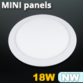 Mini kör LED panel (225 mm) 18W természetes fehér