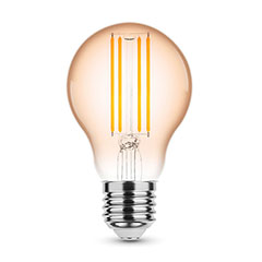 E27 LED izzó Vintage filament (4W/320°) A60 - extra meleg fehér