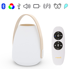 Andale bluetooth hangszórós asztali RGB hangulatvilágítás, távirányítóval