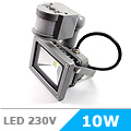 10W LED reflektor - COB LED (Mozgásérzékelős) Hideg fehér