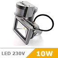 10W LED reflektor - COB LED (Mozgásérzékelős) Meleg fehér