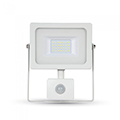 Mozgásérzékelős LED reflektor (20W/100°) 6000K Fehér