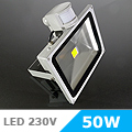 50W LED reflektor - COB LED (Mozgérz) Tiszta fehér