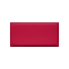 Kerma bőr falpanel, bőrpanel, Arden-217 Piros (12,5x25 cm)