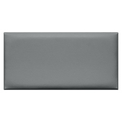 Bőr falpanel, bőrpanel, Arden-602 Szürke (25x50 cm)