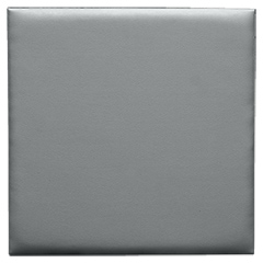 Bőr falpanel, bőrpanel, Arden-602 Szürke (50x50 cm)