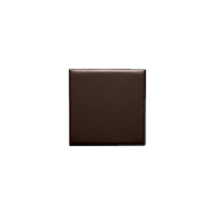 Bőr falpanel, bőrpanel, Melody-345 Sötétbarna (12,5x12,5 cm)