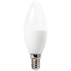 E14 LED lámpa (8W/230°) gyertya - természetes fehér