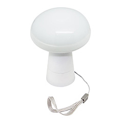 Nyomógombos, elemes, gomba LED lámpa (3W/50Lumen) fehér