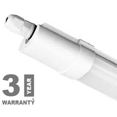 Mennyezeti por és páramentes LED lámpatest S-Type (36W) 120 cm, 4000K (rossz a vezeték bekötése)