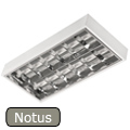 Falon kívüli tükrös lámpatest NOTUS 2 x 18W, (T8) fehér