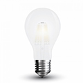 E27 LED izzó Loft filament (8W/300°) Körte - természetes fehér
