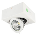 LED spot falon kívüli (dönth., forg.) 12W (négyzet) 3000K