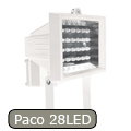 LED fényvető Paco (28 LED / 2W) fehér