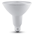 LED lámpa E27 (15W/30°) PAR 38 - hideg fehér IP65