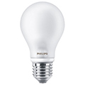 LED lámpa E27 (7W/300°) Körte - meleg fehér