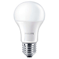 LED lámpa E27 (8.5W/200°) Körte - meleg fehér 2700K DIM Kifutó!