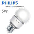 x.LED lámpa E27 (PowerLED/5W/180°) meleg -Philips