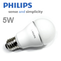 x. LED lámpa E27 (PowerLED/5W/180°) meleg fehér -Philips