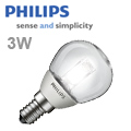 x. LED lámpa E14 (PowerLED/3W/270°) meleg fehér -Philips D!