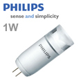 LED lámpa G4 (PowerLED/1W/360°/Philips) Meleg