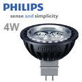 LED lámpa MR16 (PowerLED/4W/24°) meleg fehér -Philips