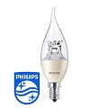 LED lámpa E14 (6Watt/200°) Láng, dimm. -2700K- Philips