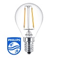 LED lámpa E27 Filament (2.3Watt/300°) Kisgömb - meleg f. Philips