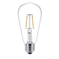 LED lámpa E27 Filament (2.3W/300°) Körte - meleg fehér