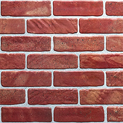 Regul PVC falpanel - Brick (97x48cm) - Vörös tégla (50272)