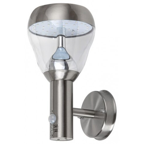 Amalfi kültéri fali LED lámpa mozgásérzékelővel (8.5W) IP44, természetes fehér