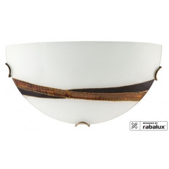 Art bronze fali lámpa, fél ufo kialakítás (E27)