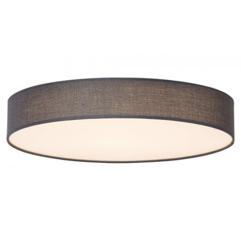 Artemis LED mennyezeti lámpa szürke textilbúrával, 40 cm (24W) meleg fehér