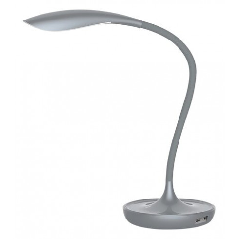 Belmont asztali LED lámpa (5W/400lm) szürke, meleg fehér