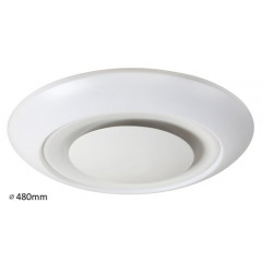 Calvin mennyezeti LED lámpa (24W) CCT+RGB - változtatható színhőmérséklet - fehér