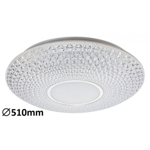 Coralia mennyezeti LED lámpa (72W) - dimmelhető - állítható színhőmérséklet, fényerőszabályozás - 51 cm