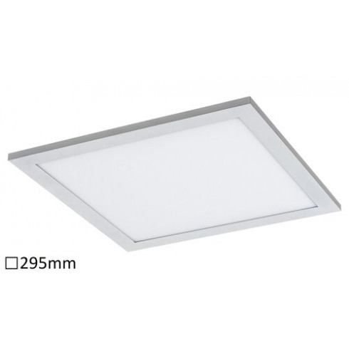 Damek ráépíthető és beépíthető LED panel (12W) természetes fehér - négyzet