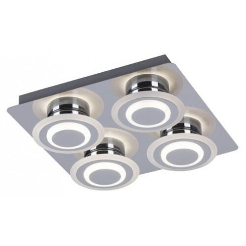 Demna mennyezeti LED lámpa (4x4W) természetes fehér