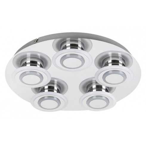 Demna mennyezeti LED lámpa (5x4W) természetes fehér