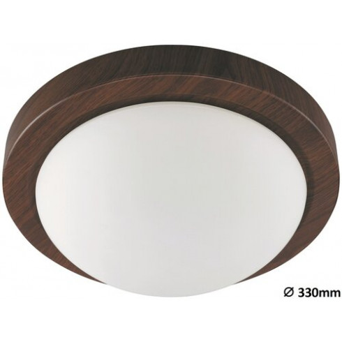 Disky mennyezeti lámpa (2xE27) wenge - 33 cm