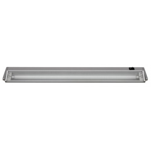 Easy light pultmegvilágító lámpa, kapcsolóval, ezüst (G5 - 13W) - meleg fehér - 58 cm