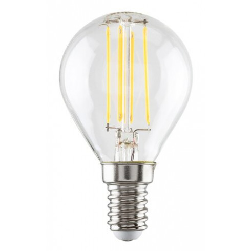 LED filament izzó - E14 4 Watt természetes fehér G45 Globe