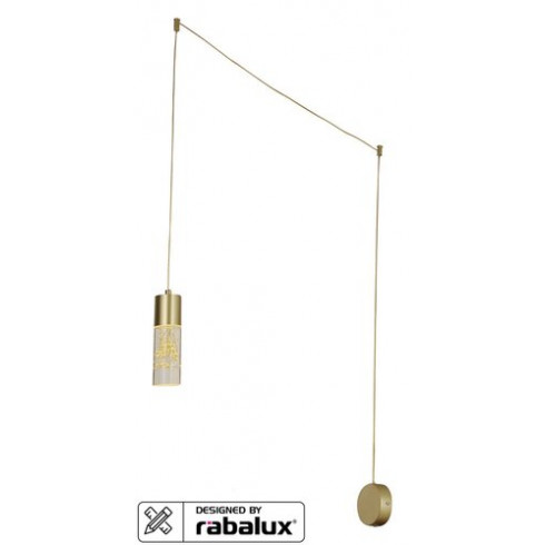 Floresta LED függeszték, arany (4W) meleg fehér