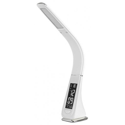 Lionel asztali LED lámpa (5W/260lm) kijelzős, fehér, természetes fehér
